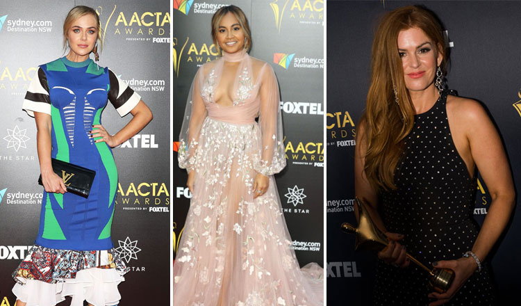 Star-Studded Line-Up On The 7th AACTA Awards Red Carpets