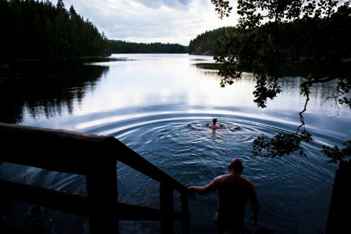 Lake Saimaa, swim