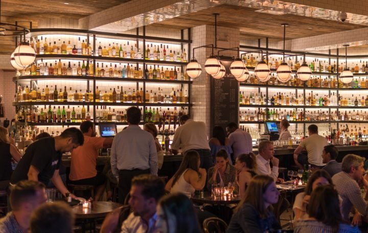 Bar, social scene