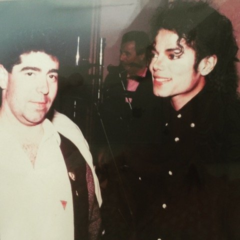 Rob Goldstone and Michael Jackson