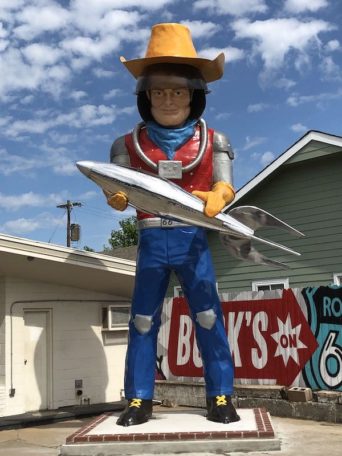 Buck Atom, Tulsa, Route 66