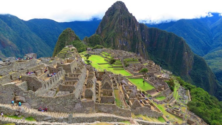 ancient architecture city clouds