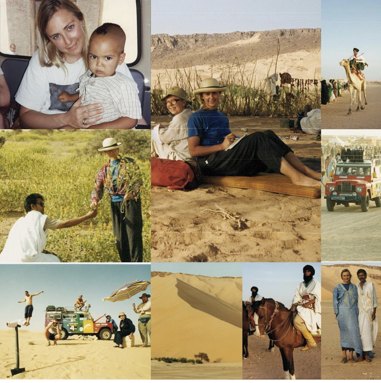Robyn Foyster and Olwen Haslam in Mauritania