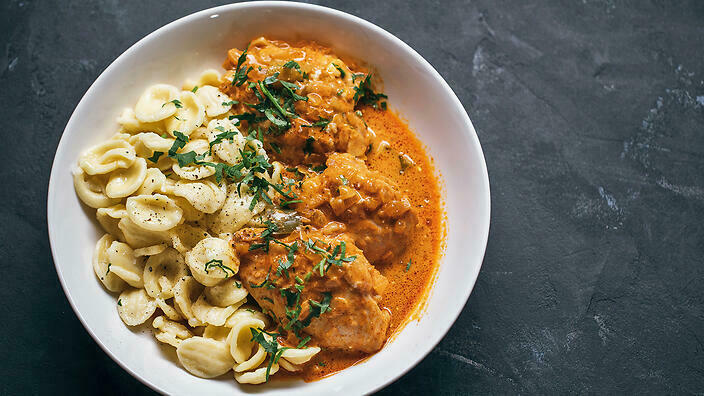 Chicken paprikash, recipe