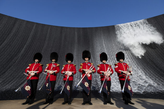 Coldstream Guards at Surreal, the Water Feature