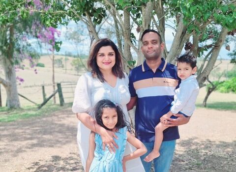 Nikita Shetty-Tawde and Family