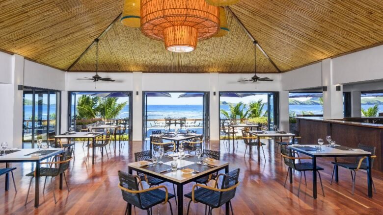 Dining on Fiji’s beautiful island resort, Tokoriki Sheraton