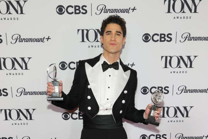Darren Criss at The 78th Annual Tony Awards Media Room Presented By Carnegie Mellon University