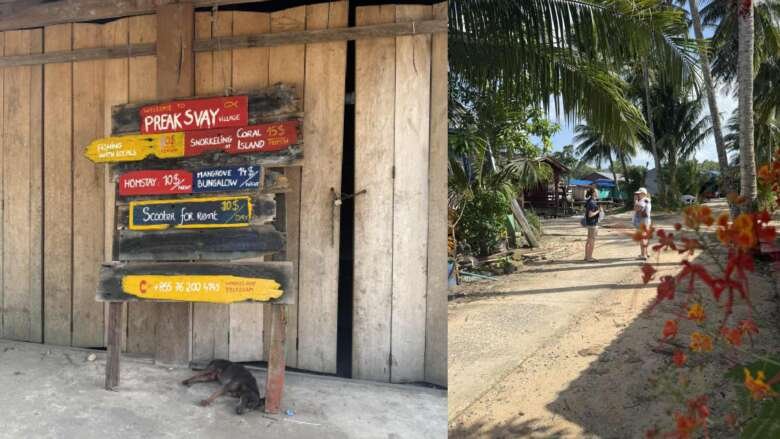 Local community near Song Saa