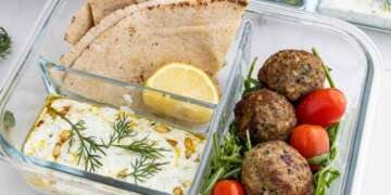 Jessica Sepel Greek Lamb Meatballs