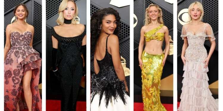 Best Red Carpet Grammy Award 2026 Trends
