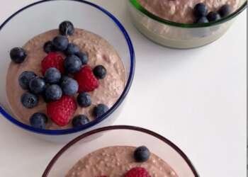 Viral Breakfast Chocolate Chia Mousse,