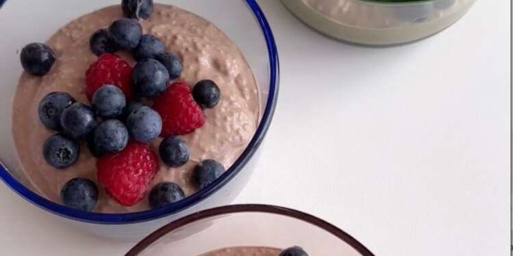 Viral Breakfast Chocolate Chia Mousse,