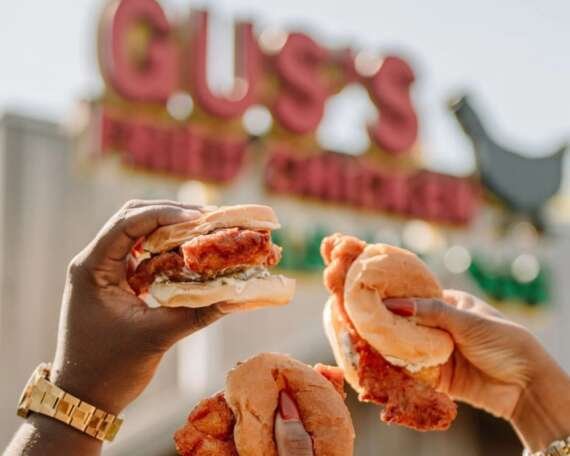Two day Memphis itinerary Gus' Fried Chicken