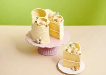 White chocolate Easter Cake