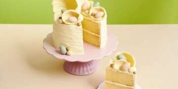White chocolate Easter Cake