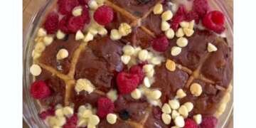 leftover hot cross buns