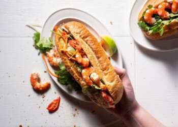 Tiger Prawn Banh Mi
