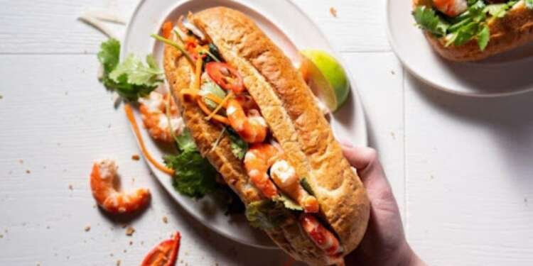 Tiger Prawn Banh Mi