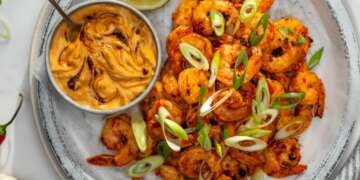 Chilli Garlic Prawns