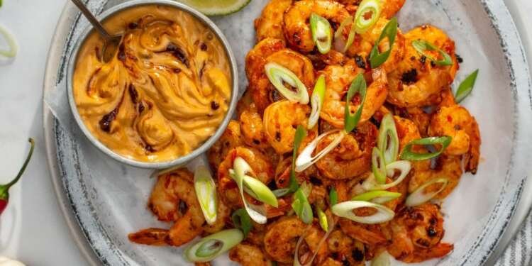 Chilli Garlic Prawns