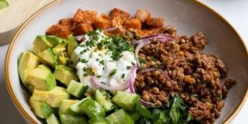 Viral Hot Honey Beef Bowls