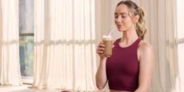 Biscoff Protein Latte