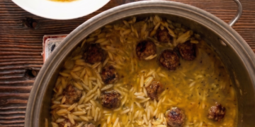 Mary Kalifatidis Recipe French Onion Soup with Meatballs