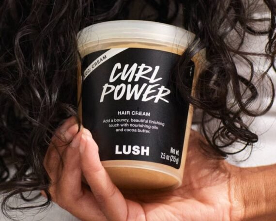 New Beauty Products Lush Curl Power Hair Cream