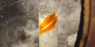 Smoky Cocktail Archie Rose Triple Smoked Single Malt Whisky Highball