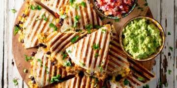 High protein vegan burrito