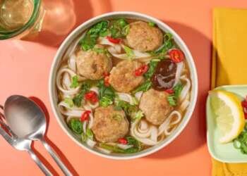 Pork Meatball Pho