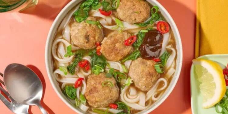 Pork Meatball Pho