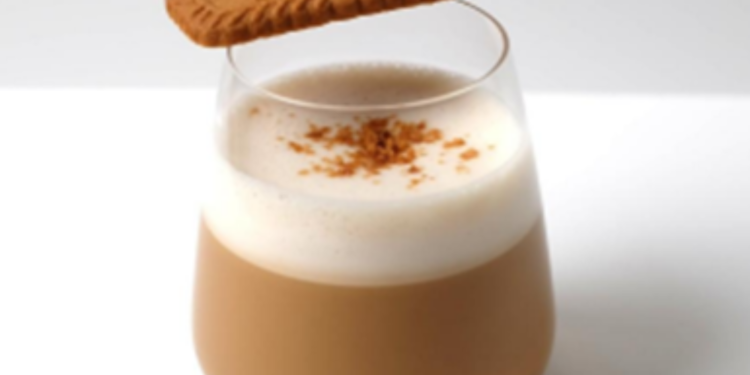 Lactose Free Caramel Biscoff Latte