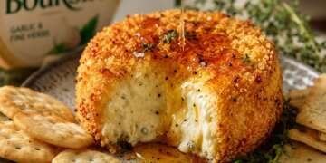 Crispy Boursin With Hot Honey
